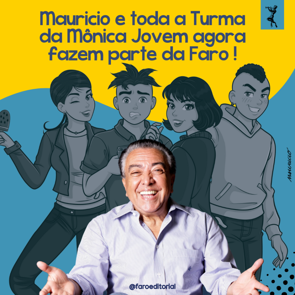 Faro Editorial publicará série de 4 livros da Turma da Mônica Jovem em 2022