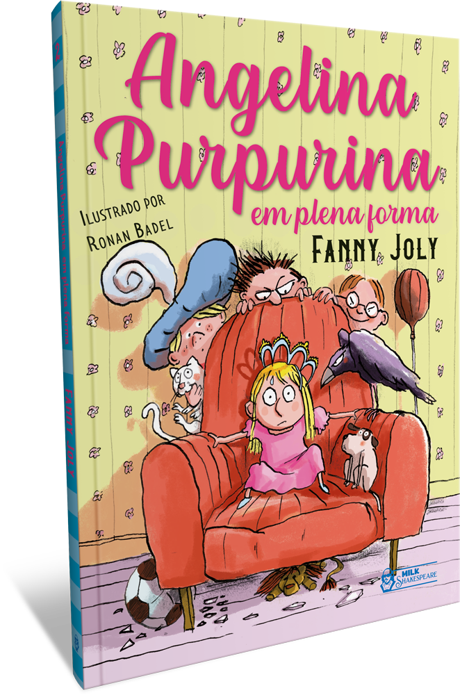 Faro Editorial lança segundo volume da série infantil “Angelina Purpurina”
