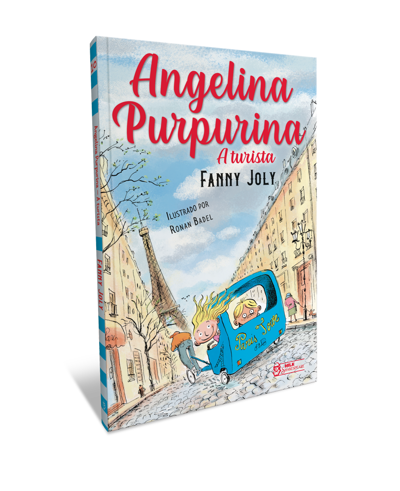 Faro Editorial lança 10º volume de “Angelina Purpurina”