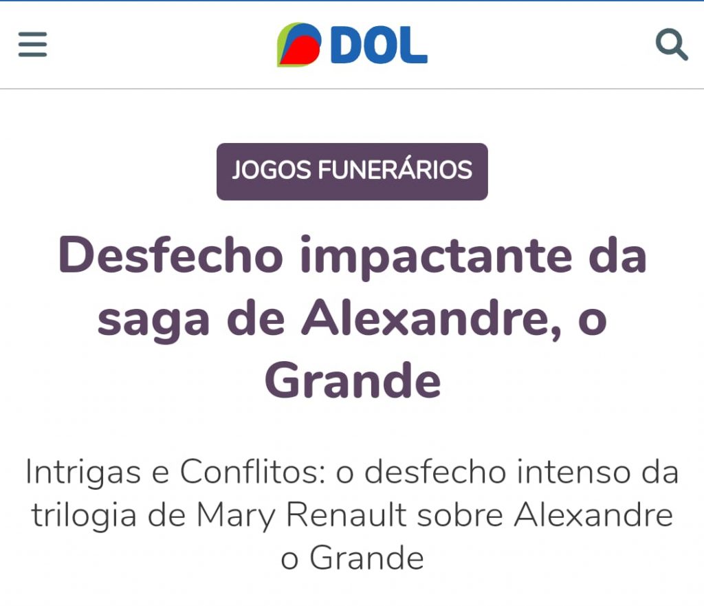 DESFECHO IMPACTANTE DA SAGA ALEXANDRE, O GRANDE