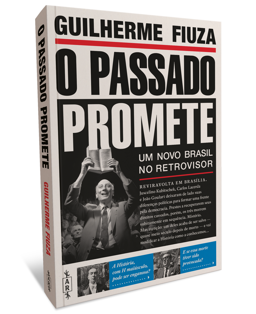Guilherme Fiuza lança ficção histórica em que  Carlos Lacerda é personagem central